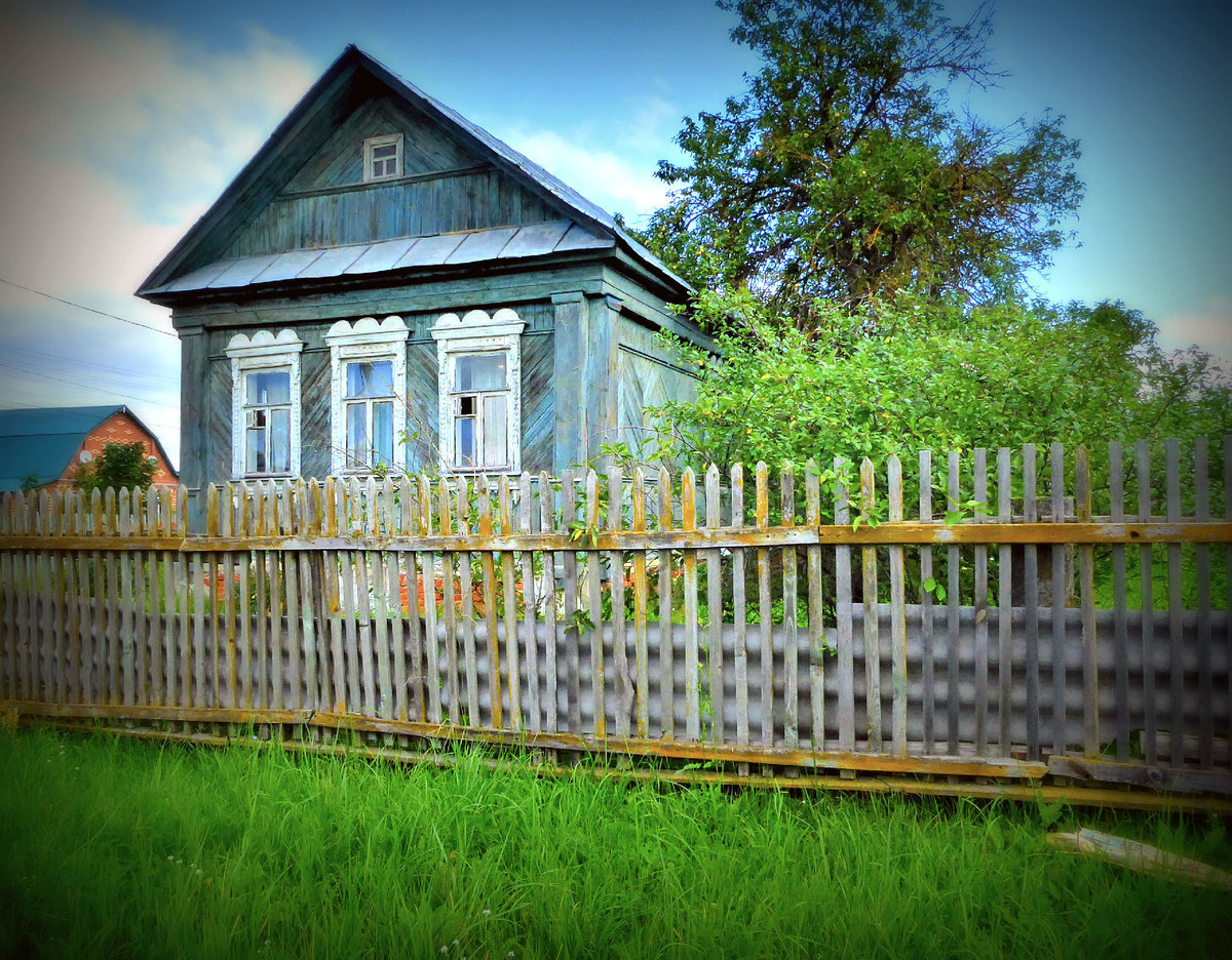фото дом в деревне северный кипер