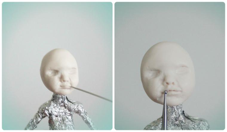 Создаем чудесную куколку из полимерной глины, фото № 9