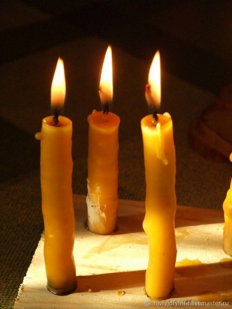 Создаем самодельные свечи из воска, три технологии изготовления, фото № 1