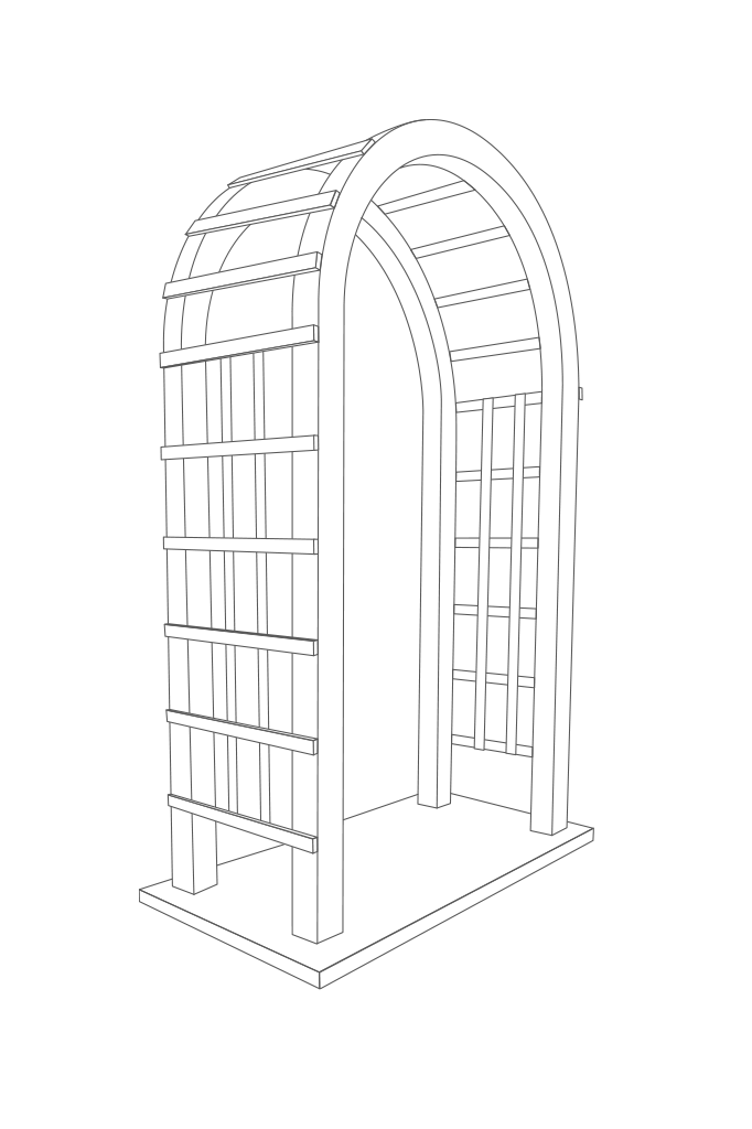 Drawing arch for home