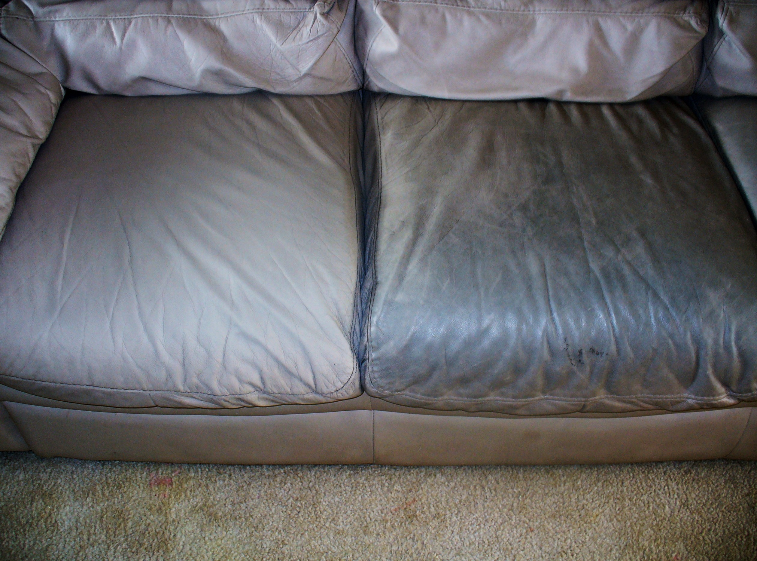 чистка дивана из искусственной кожи