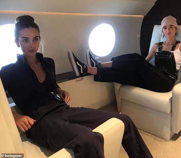 Lifestyles of the rich and famous? People flocked to the store to strike a pose on the faux leather seats