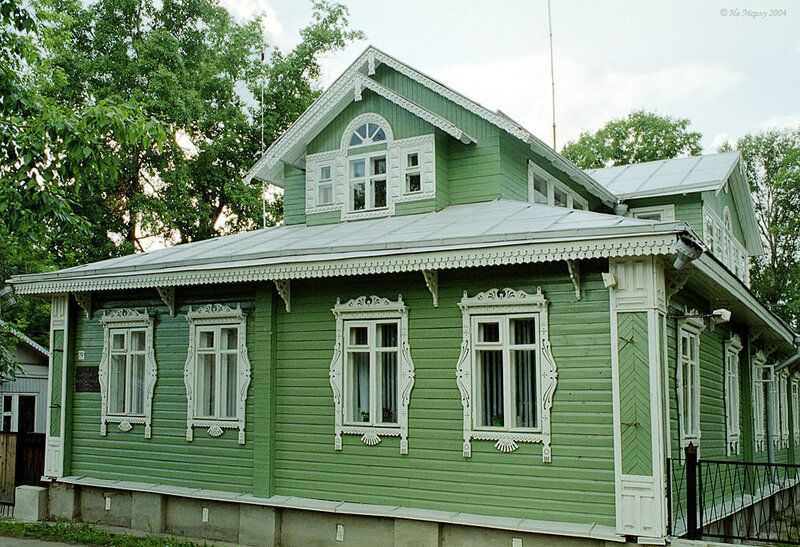 Покрасить Дом В Деревне Фото