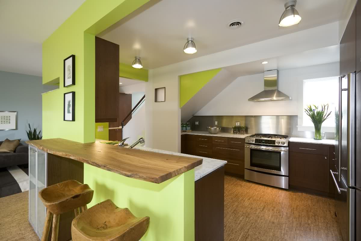 В какой цвет покрасить кухню в квартире фото дизайн