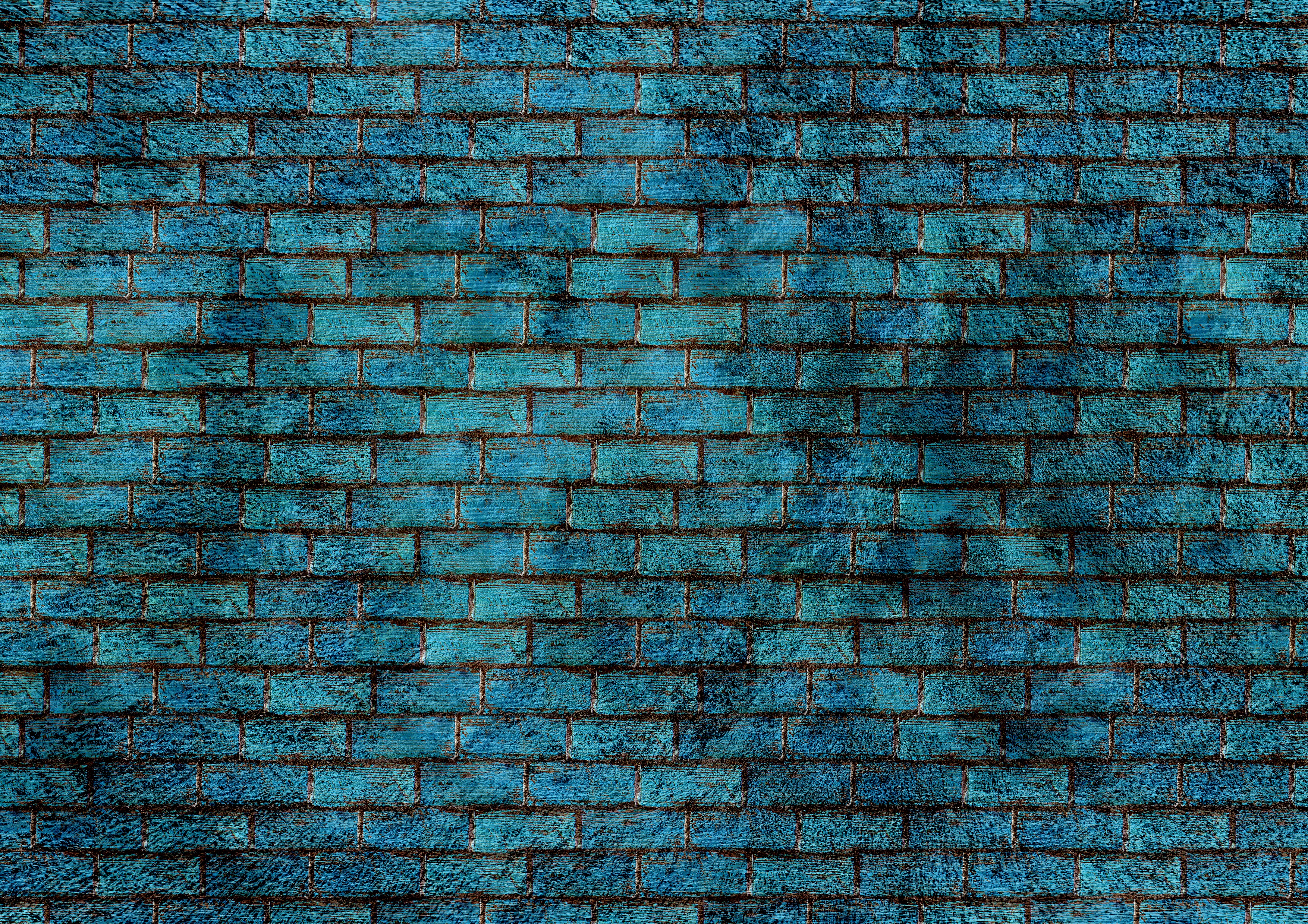 Blue bricks